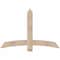 Ekena Millwork Bellingham Smooth Timber Gable Bracket, Douglas Fir, 60"W x 40"H x 3 1/2"D x 5 1/2"F, 16/12 Pitch GBW060X40X0406BEL00SDF - alternate 1